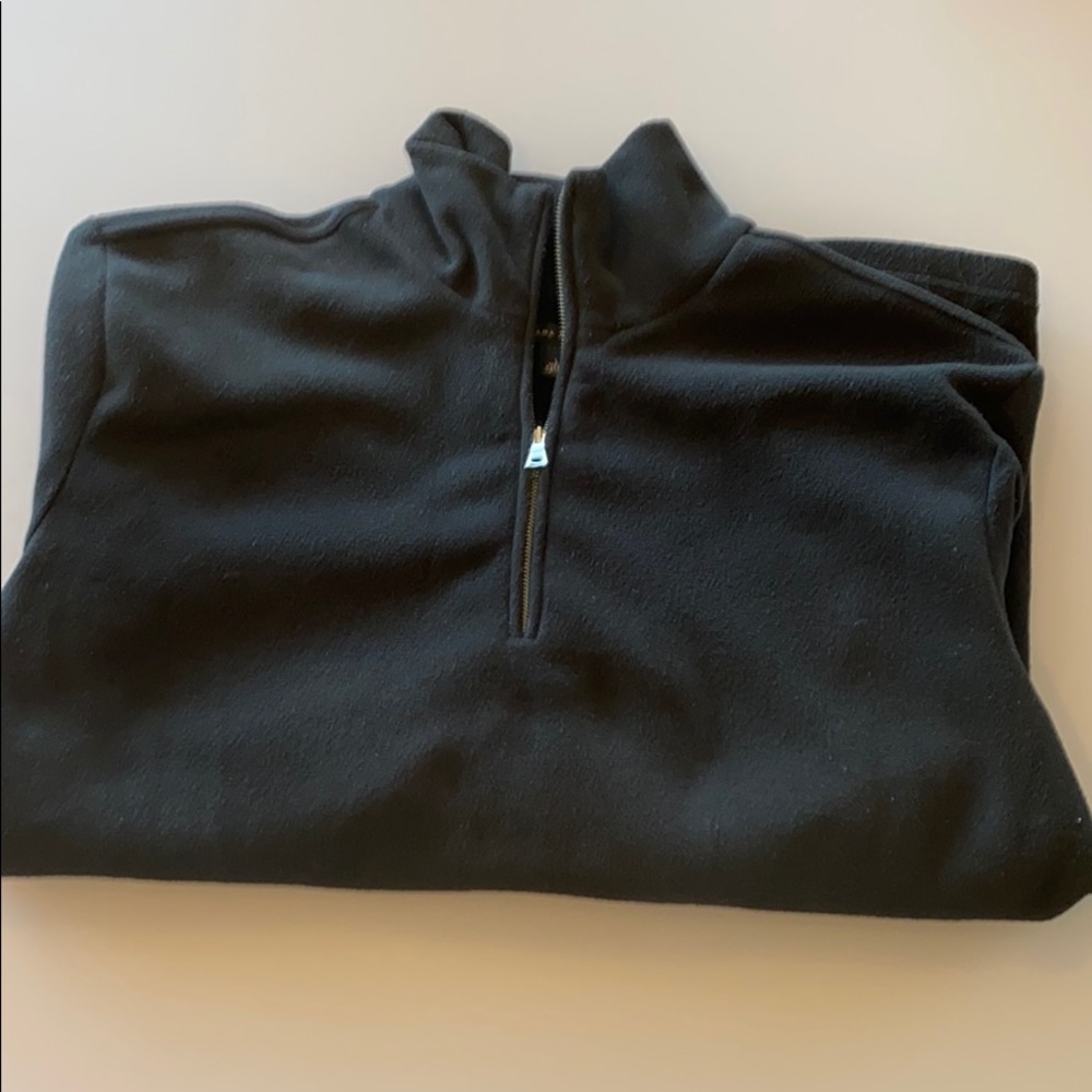 Banana quarter zip fleece